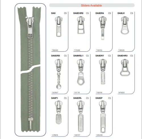 YKK Manganese Zipper